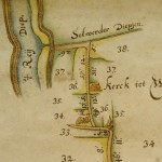 Kaart Wierum 1675